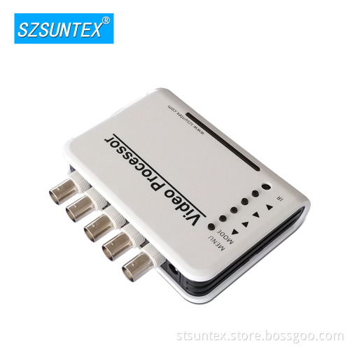 Real time 4 channel color quad processor from direct manufacturer